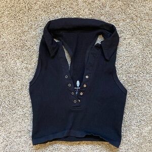 Free People Happiness Runs Collar Tank